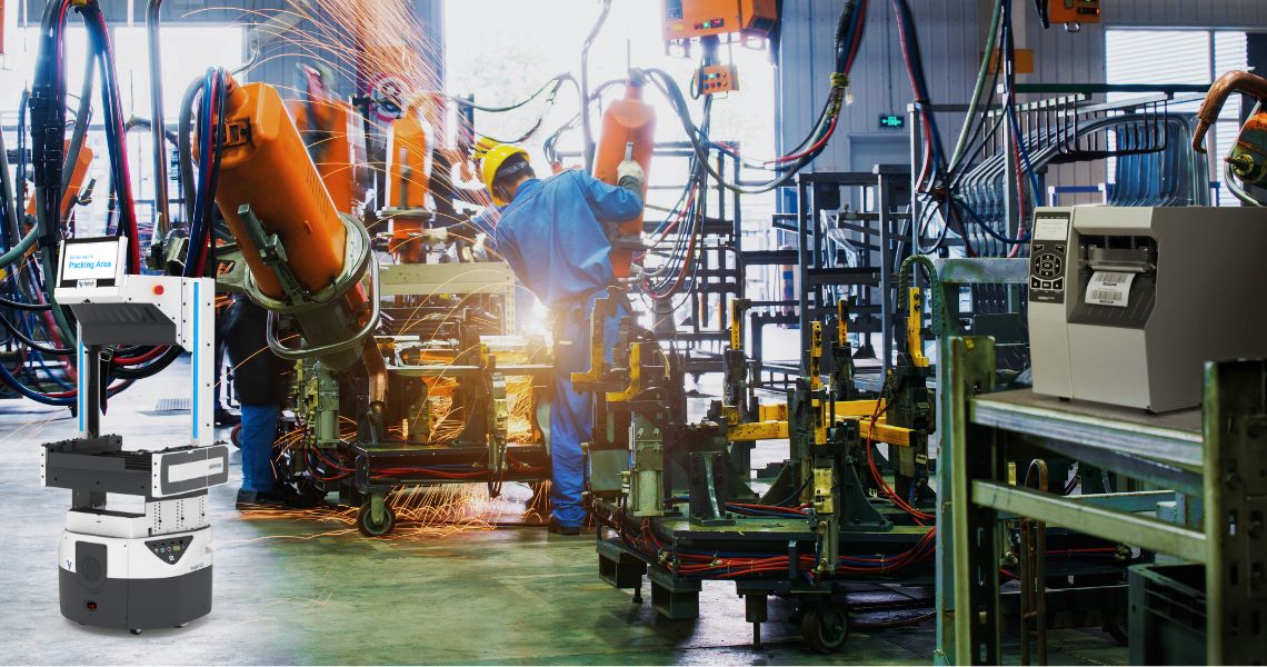 Automazione industriale i vantaggi nel manufactoring_Robot AMR