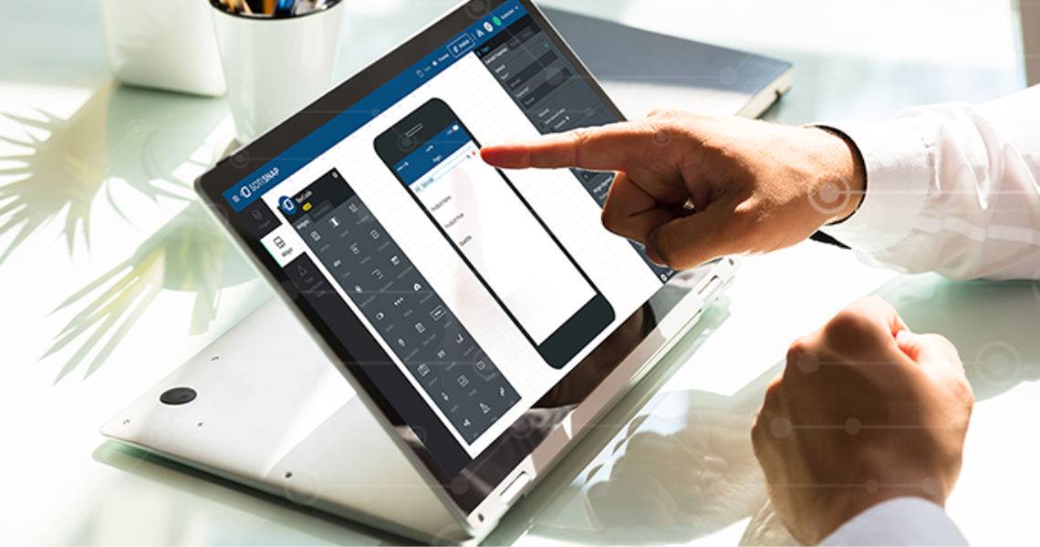 SOTI Snap permette di creare applicazioni per dispositivi mobili aziendali