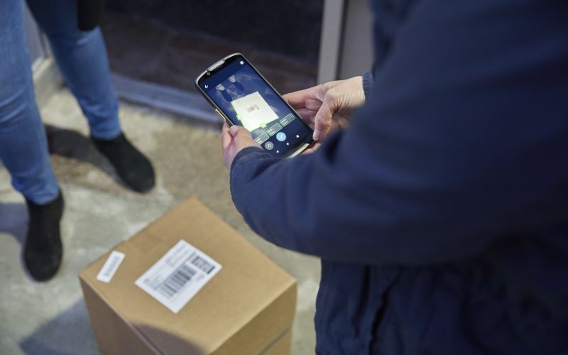 3_Misurazione mobile delle scatole con Zebra TC53