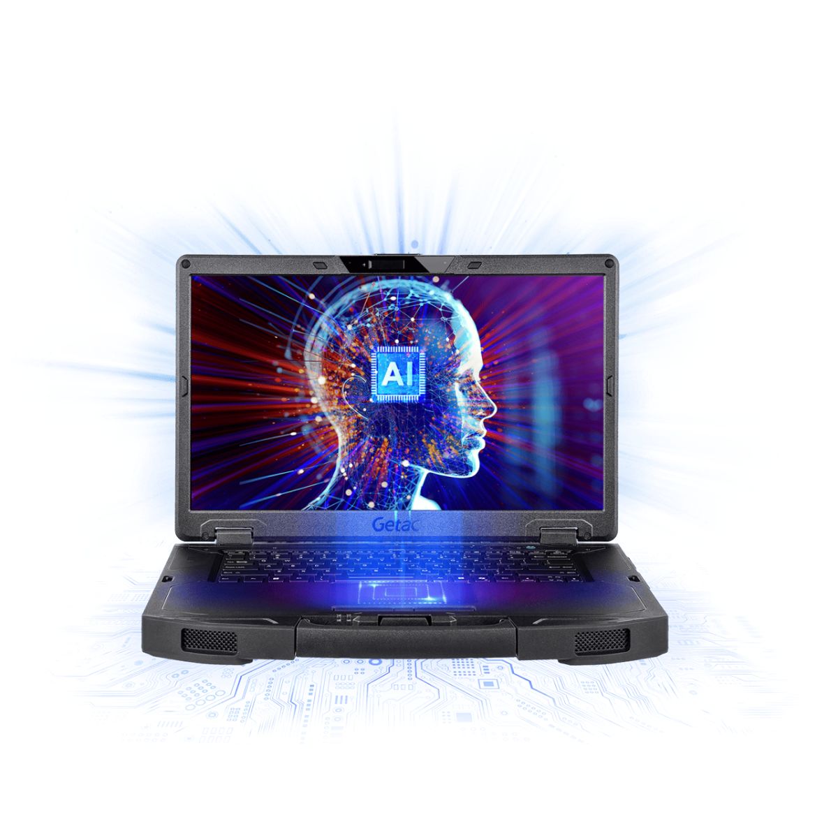 Getac S510AD notebook rugged porte I-O industriali_Lexter